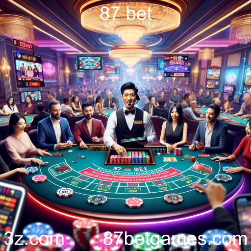 Descubra a Emoção dos Jogos Ao Vivo no 87 Bet